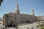 Arequipa, Plaza de Armas with the Cathedral 